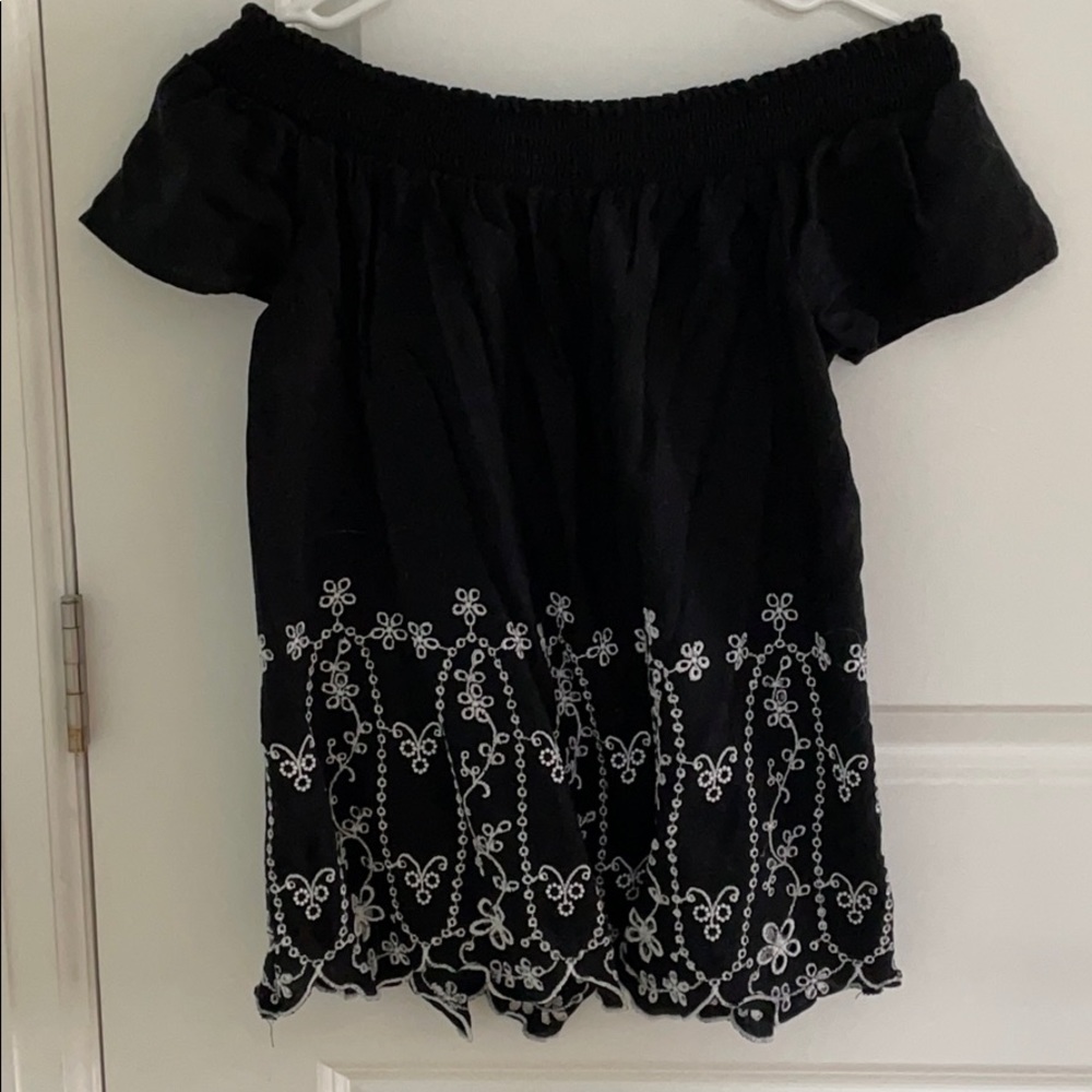 Off the shoulder top